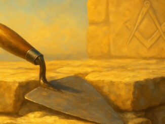 Masonic trowel symbolizing connection and the philosophy of building